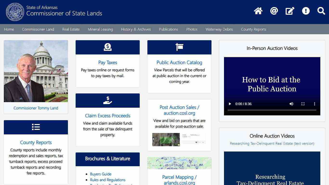 Arkansas Commissioner of State Lands