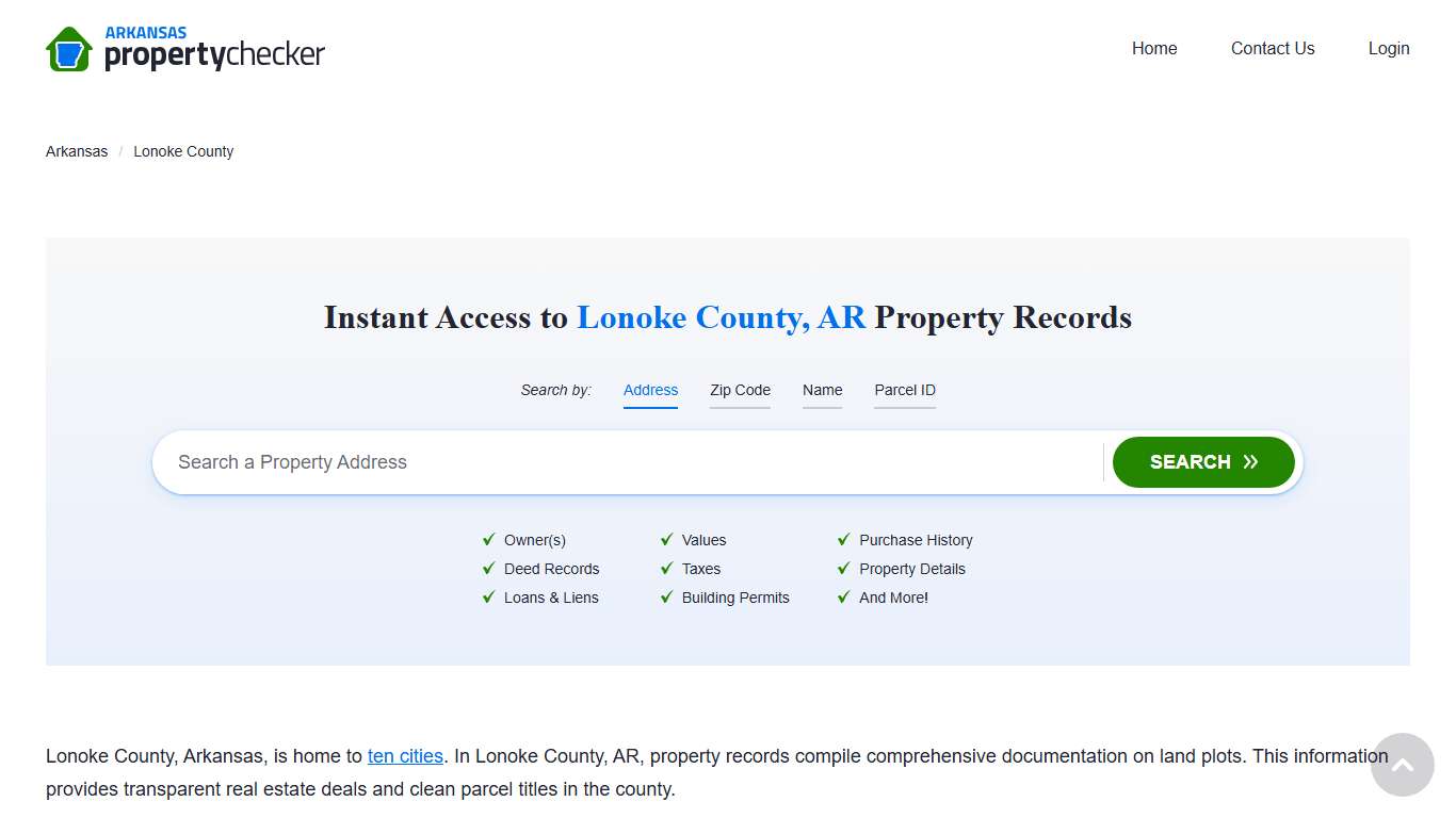 Lonoke County Property Records | Owners, Deeds, Permits