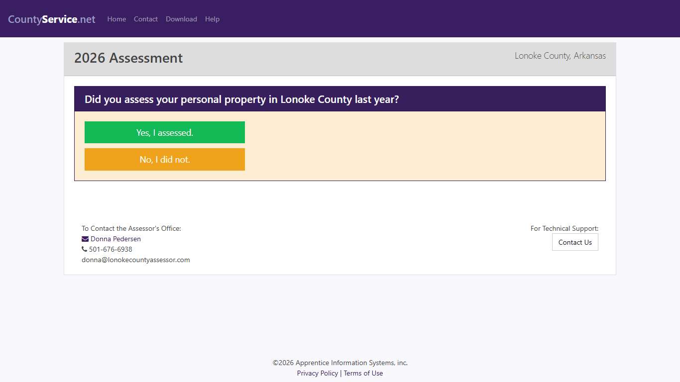 Assess Your Property - CountyService.net
